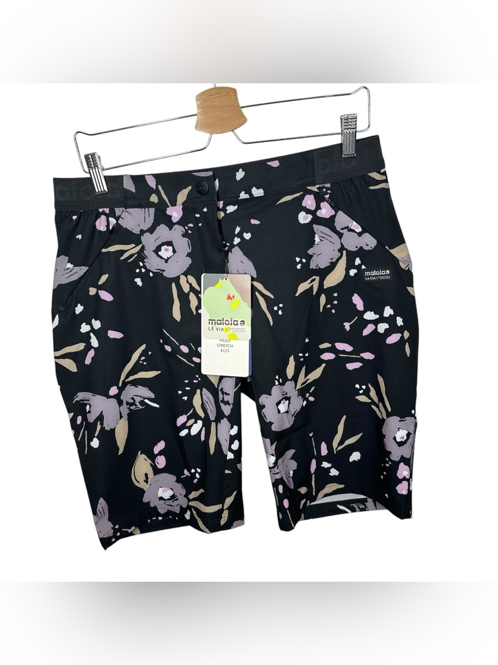 MALOJA ANEMONA PRINT bike shorts women’s large New w/tags